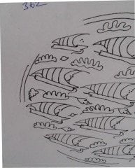 NO.362 TABAK DESEN 18cm Tabak