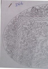 NO.366 TABAK DESEN 18cm Tabak