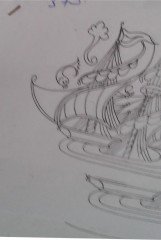 NO.370 TABAK DESEN 18cm Tabak