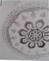 NO.383 TABAK DESEN 18cm Tabak