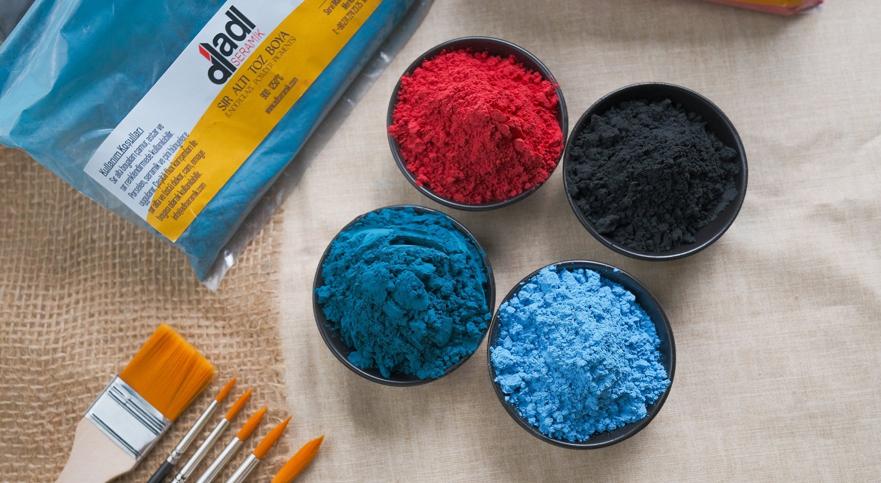 Sır Altı Toz Boyalar